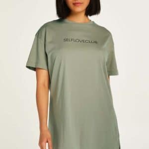 Hunkemöller Nat-T-shirt med rund hals grøn