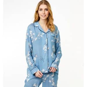 Ccdk Josephine Pyjamas Skjorte 622537 4393, Farve: Blå, Størrelse: S, Dame