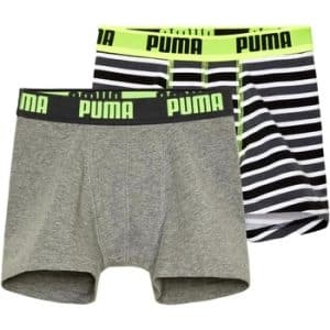 Pyjamas / Natskjorte Puma PACK 2 BOXERS GRIS/AMARILLO NIO 701219334