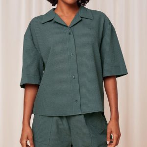 Triumph Natskjorte, Farve: Smoky Grøn, Størrelse: 36, Dame