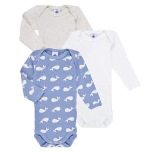 Pyjamas / Natskjorte Petit Bateau BODY US ML MOBIDIC PACK X3