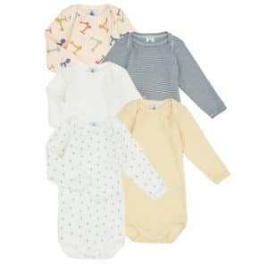 Pyjamas / Natskjorte Petit Bateau BODY US ML TROTINETTE X5