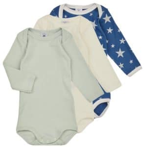 Pyjamas / Natskjorte Petit Bateau BODY US ML VINTSTAR PACK X3