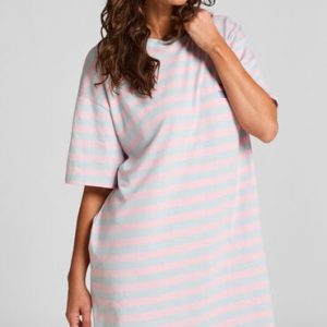Hunkemöller natkjole med rund hals blå